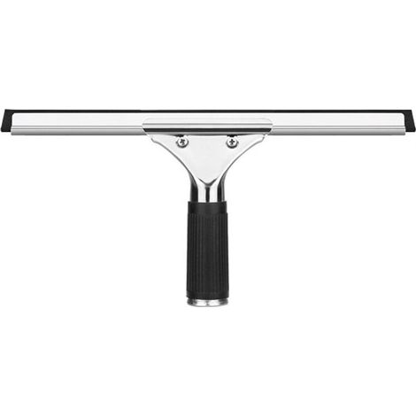 1pc 30cm Professional Window Scraper, Stainless Steel Window Scraper for Cleaning and Drying Glass, Tiles, Bathroom (1/4)