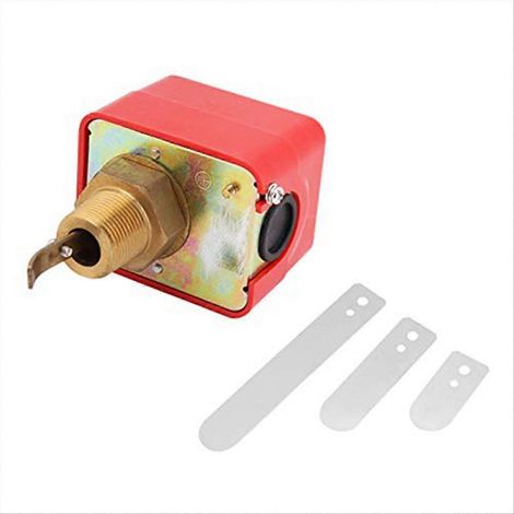Wasserdurchflusssensor mit R3/4-20-Gewinde, Durchflussschalter für Flüssigkeiten, Öl und Wasser, Außengewinde, Zirkulationsdetektor (1/5)