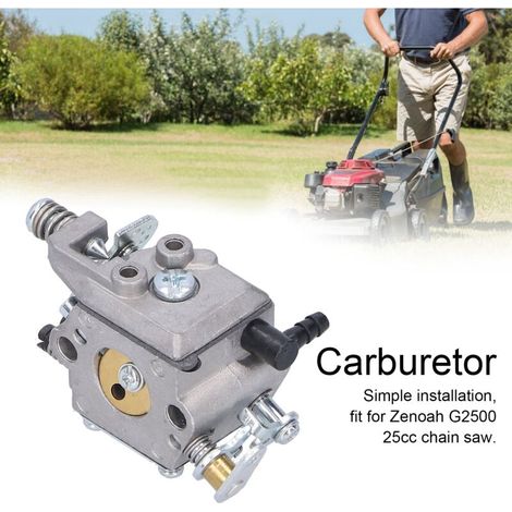 Vergaser für Zenoah G2500 25cc Elektrokettensäge – Ersatzteil aus Gusseisen – Einfache Montage