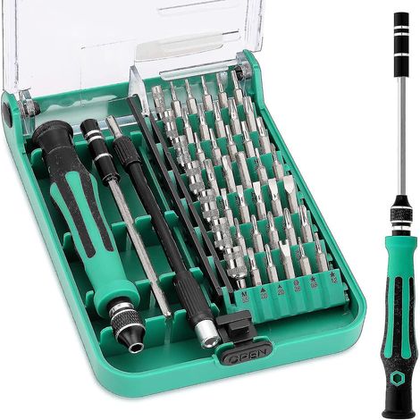Kit de tournevis de précision pour la réparation d'ordinateurs, d'ordinateurs portables et d'iPhone - Outils magnétiques (1/5)
