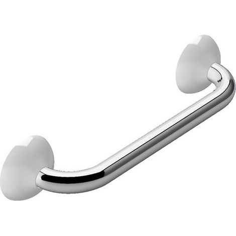 Spirella Barre de redressement ou d'appui ECO Acier Inox 30cm Chromé