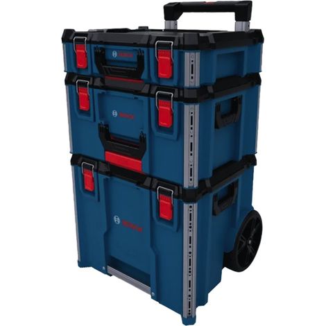 Almacenamiento de herramientas Bosch contractor set 3 modular impermeable