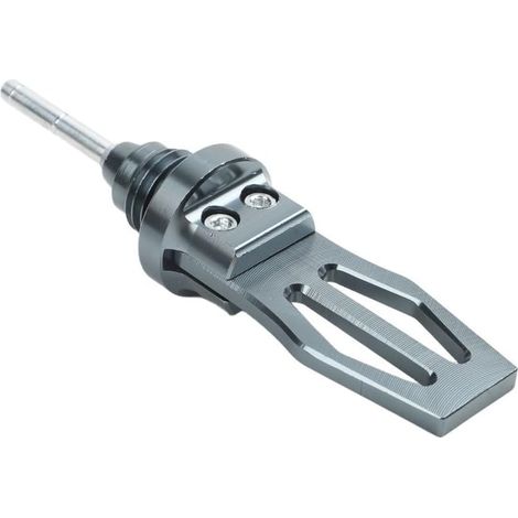 Jauge Huile pour moto Alliage Aluminium Résistante pour usure(Titanium color) (1/5)