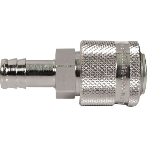 Raccord rapide pneumatique Legris, Filetage Mâle vers Mâle 1/8pouces ISO 6150 B, MIL en Aluminium anodisé ( Prix pour 1 )