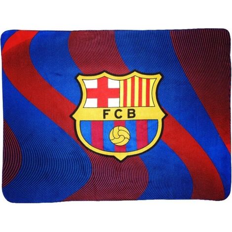 Coperta in pile FC Barcelona 120 x 150 copriletto okrycire barca lewandowski (1/3)