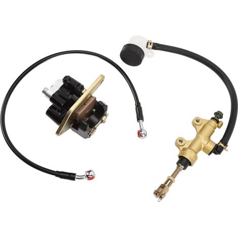 Rear Brake Master Cylinder, Caliper Hose, Assembly (1/5)