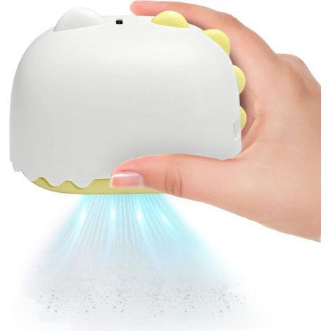 Mini aspiradora inalámbrica de escritorio y portátil para teclado, hogar, oficina, coche, carga USB, amarilla - KZQ