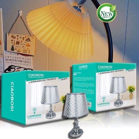 Lume Lampe Abat Jour De La Table Comme Meuble Chambre Maison Lumière Tx-9773 (1/4)