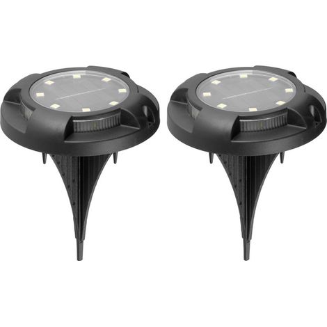 Lampe Strend Pro Strend Pro Crater, 11x14 cm, Solar, 12x SMD LED, AA, 2 Stk. (1/3)