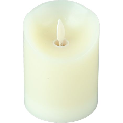 Bougies chauffe-plat électroniques rechargeables sans flamme, à LED avec télécommande, pour la décoration de la chambre (1/5)