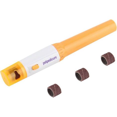 Coupe-ongles électrique pour chiens et chats, silencieux, pour les pattes, avec une lame sûre, pour un entretien progressif des griffes à domicile.-AquaForge (1/5)