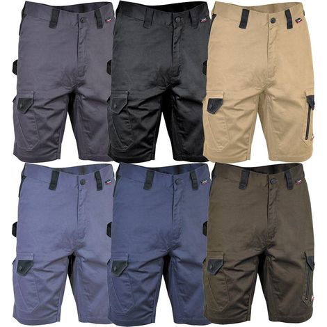 Pantaloncini da lavoro Cofra Kediri - 48 (EU) - Blu (1/5)