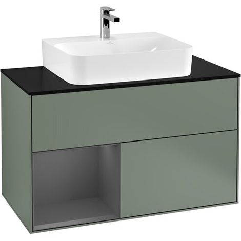 Villeroy & Boch G112GKGM Meuble sous-lavabo Finion G11 (1/2)