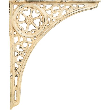Étagère murale en fonte à finition antique