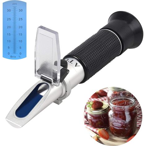 Réfractomètre portable pour apiculteur test de teneur en sucre miel 0-32%-Fei Yu (1/5)