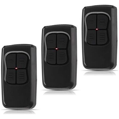 Télécommande pour ouvre-porte de garage 40,685 MHz - Pour Normstahl T40, T40-1, T40-2, T40-4M, compatible avec Perfect S, Perfect SE, 900, 1200 FM - Émetteur manuel FM (2) (1/5)
