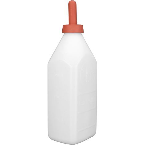 Biberon de Lait de Veau, Type Vertical 4L Biberon de Lait de Veau Portable Nourrisseur de Lait d'allaitement avec Mamelon de Remplacement de L'alimentation pour Moutons Agneaux (1/5)