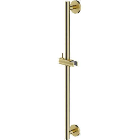 OMNIRES - Barra de ducha 66 cm, latón cepillado DR12BSB (1/2)