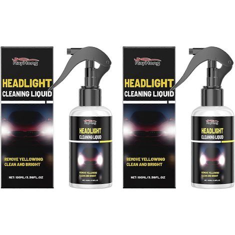 Rénovateur de phares liquide pour une sécurité accrue lors de la conduite de nuit (voiture, camion). (1/5)