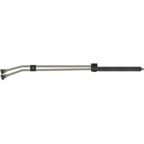 Double lance avec robinet lateral