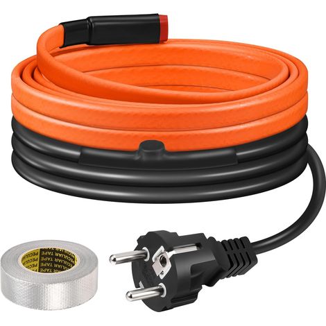 Heating Cable, 25 W/m Anti-Freeze Tape for Motorhome, Caravan, 2 m