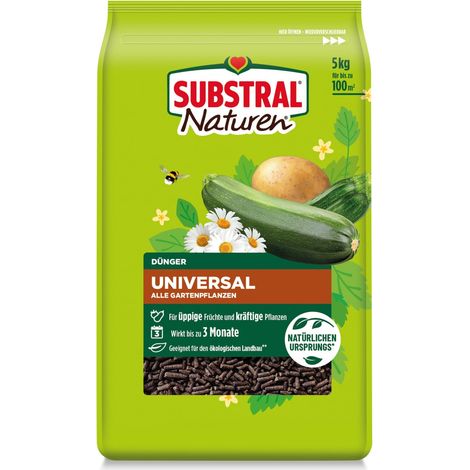 SUBSTRAL® Naturen® Universaldünger für bis zu 100 m² - 5 kg