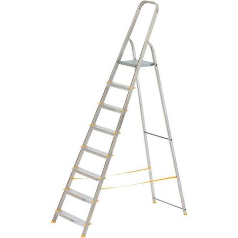 Scaletta 8 gradini - Altezza massima di lavoro 3.62m - 918
