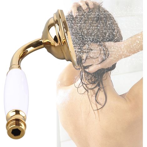 Pommeau de douche à main doré G1/2" - Accessoires pour la maison (1/5)
