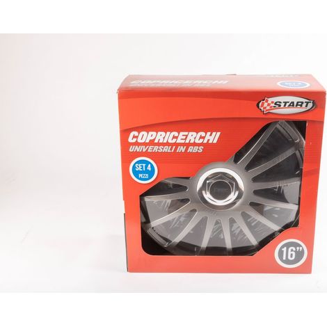 Set Calotte auto in scatola Grand Prix 16"