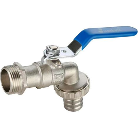 Grifo de jardín eco racor manguera ¾ x 1 pulg precintable