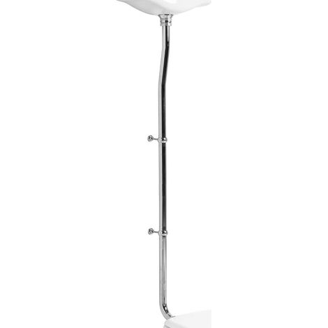 Sapho Kerasan Waldorf - Tubo para la cisterna Retro, cromado 757390 (1/4)