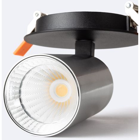 LED Deckenleuchte Einbau 9W Aluminium Misoh 2700K - 4000K - 6000K 38º CCT Schwarz / Silber (1/5)