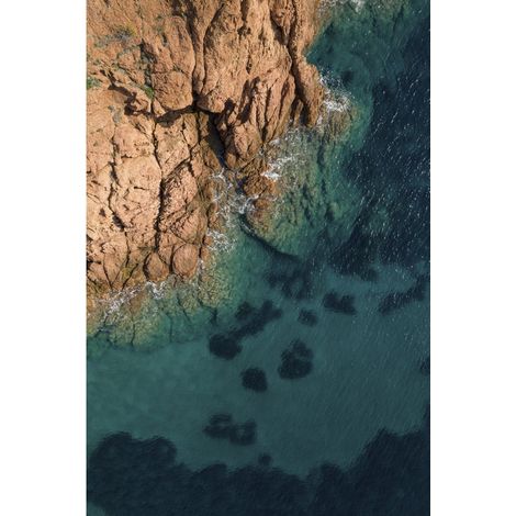Tableau sur verre synthétique massif Esterel 65x97 cm - Impression sur Verre synthétique - Image HD  imprimée sur Verre synthétique - Tableau mural décoratif - Fabriqué en France (1/5)