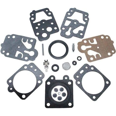 [JAMAIS UTILISÉ]Vergaser-Reparatursatz, ersetzt für Echo Walbro K20-WYJ SRM260 SRM2601 SRM261 SRM2400 330 GX25 GX35 HHB25 HHH25, Dichtung und Membranen, Rasenmäher (1/4)