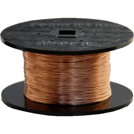 econ connect Kupferlackdraht Außen-Durchmesser (inkl. Isolierlack)=0.2 mm   100 m