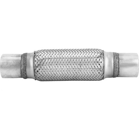 Universelles Auspuffrohr aus Edelstahl – Durchmesser 51 mm, Länge 300 mm (1/5)