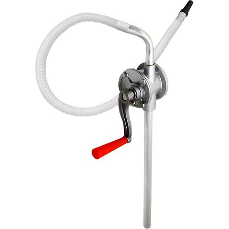 GARRYFIZH Pompe à Manivelle Diesel, Pompe à Huile Manuelle Rotative En Alliage D'aluminium, Pompe à Huile Manuelle Manivelle Pour Le Carburant Diesel Garage, 5L Support de Pompe à Huile Manuelle