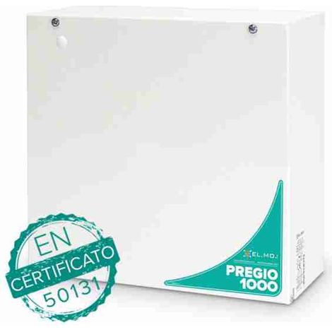 Centrale PREGIO1000 in contenitore metallico maggiorato