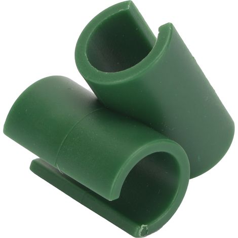 50 Crochets de Serre Fixation Durable, Installation Facile, Clips de Jardinage en Plastique pour Paniers, Pots et Boîtes, Gain de Place, Lot de 50 (1/5)