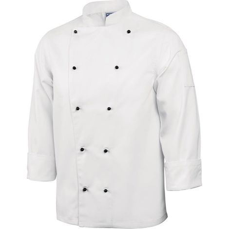 Veste de Cuisine Mixte Chicago Manches Longues Blanche - Whites Chefs Clothing