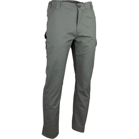 Pantalon de travail stretch léger et sans métal Coda kaki LMA - Couleur Kaki - Taille Vêtement 40