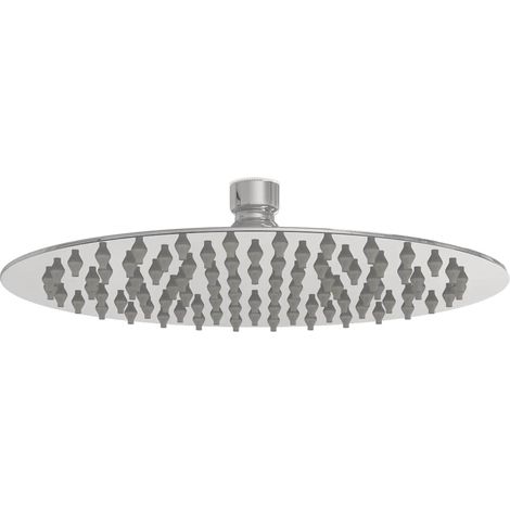 Rain Shower Head Stainless Steel 304 20 cm Round vidaXL