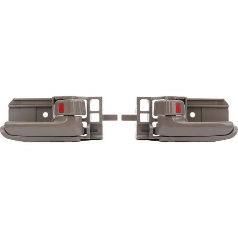 1 paire de poignées de porte intérieures 69205-02090, haute résistance et performance stable, pour Matrix 2003 à 2008 (sans galvanoplastie). (1/5)