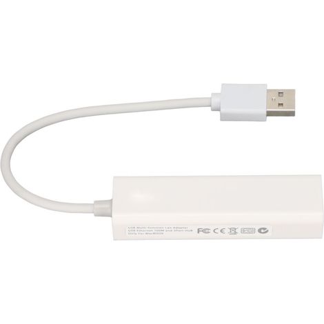Adattatore Ethernet RJ45, hub USB Type-C con porte USB multiple, trasferimento dati ad alta velocità, supporto plug-and-play, funzionamento senza driver, design compatto, adatto per laptop e Mac.