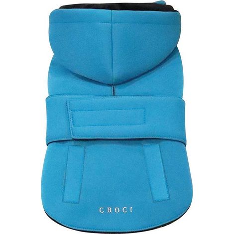 50 cm: Giubbotto modello Daring con cappuccio removibile per cani