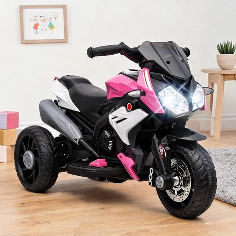 Moto électrique pour enfant rose en PP 86 x 42 x 52 cm (1/5)