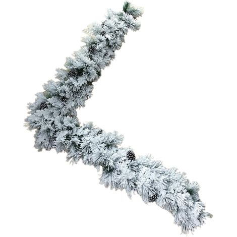 Ghirlanda innevata con Pigna "Chamonix" Ø 40 x 270 cm (1/3)