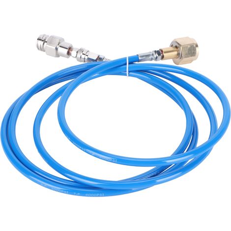 Adaptateur de Recharge CO2 CGA320 pour Réservoir, Raccord Machine à Soda avec Tuyau de 100 Pouces