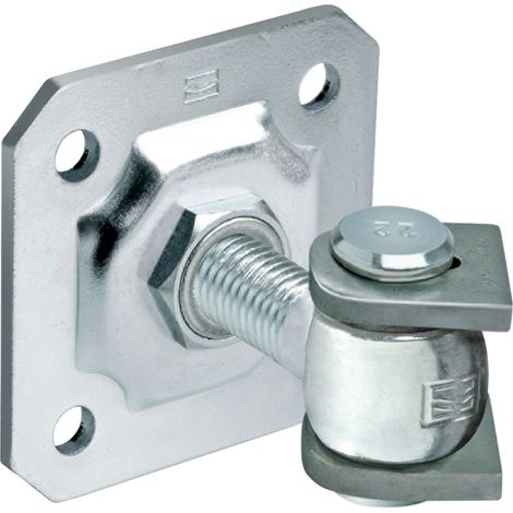 CARDINE CON ALI E PIASTRA ART. 163 M 18 - portata 125 kg - COMUNELLO