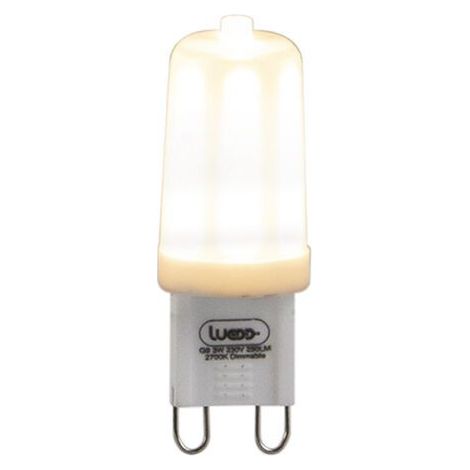 LUEDD Lot de 2 Ampoule LED G9 dimmables 3W 280lm 2700K (1/4)